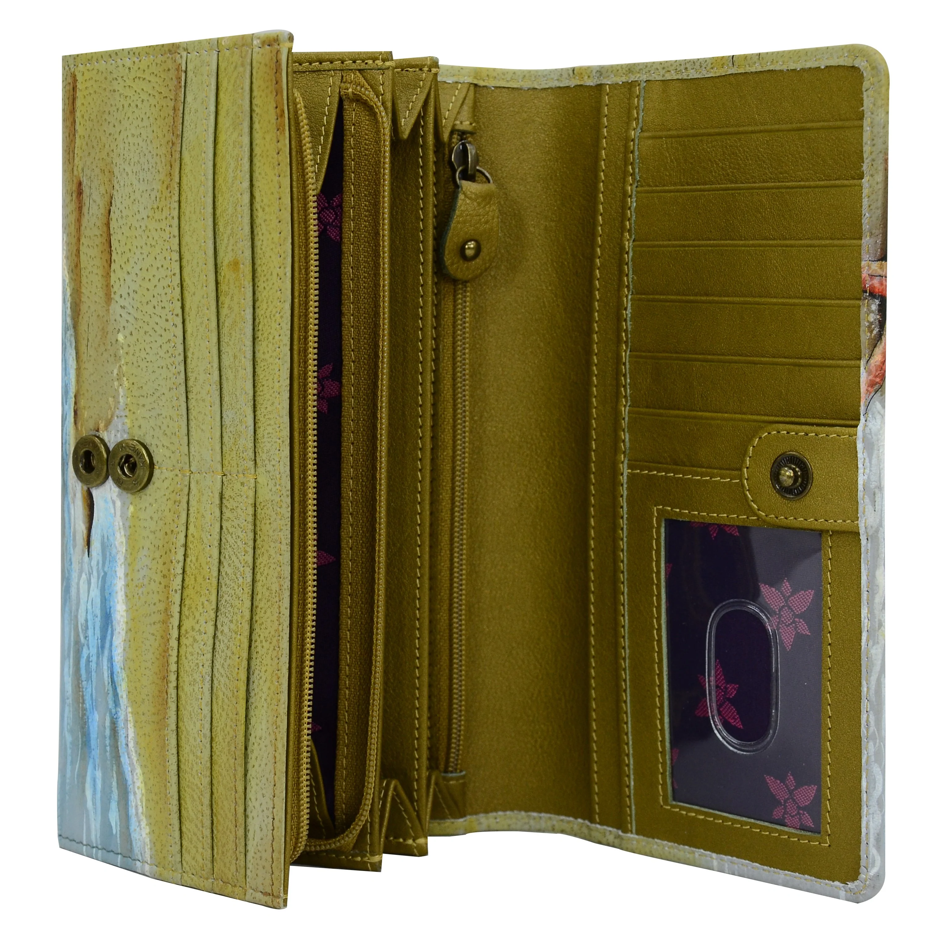 Accordion Flap Wallet - 1112 - Image 3