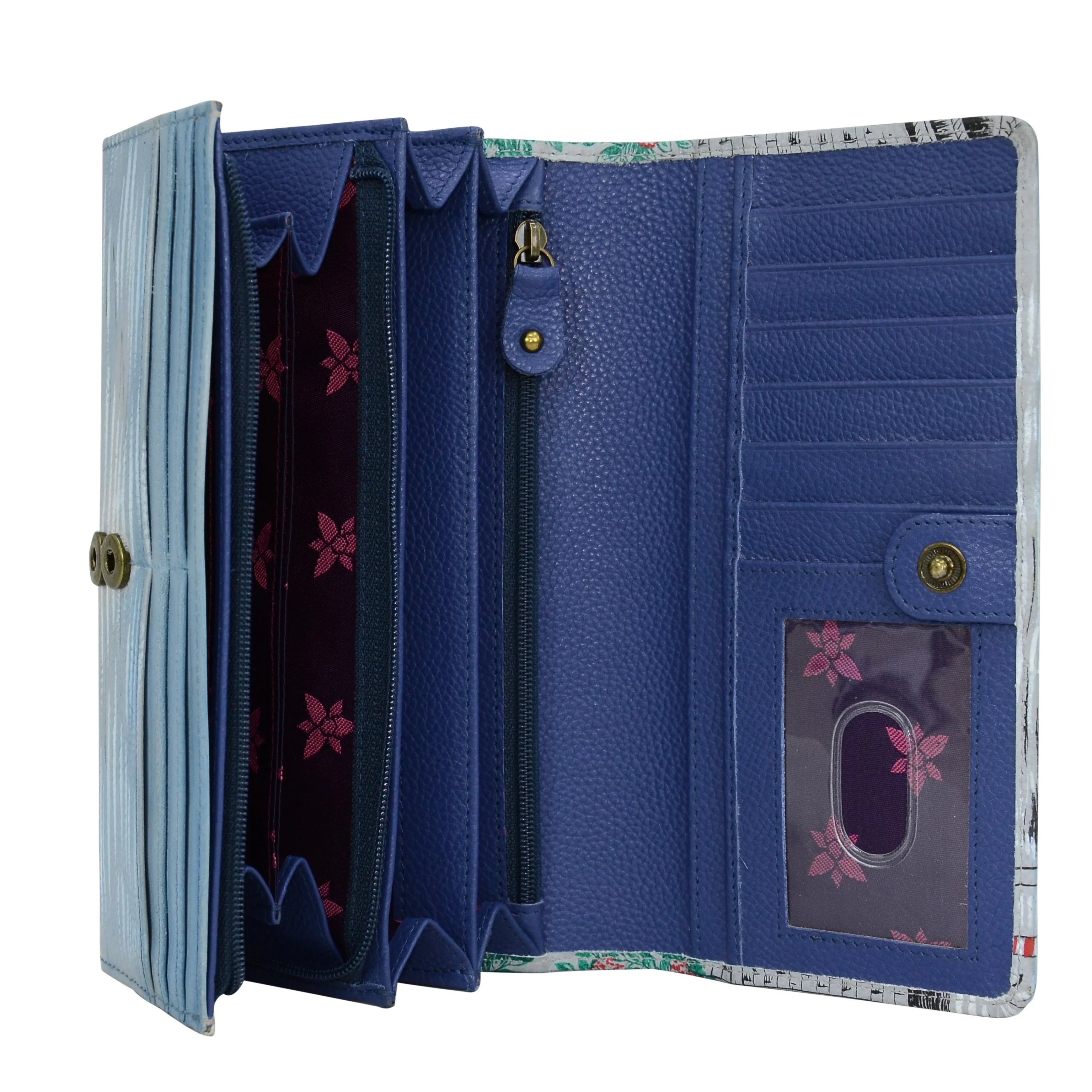 Accordion Flap Wallet - 1112 - Image 3