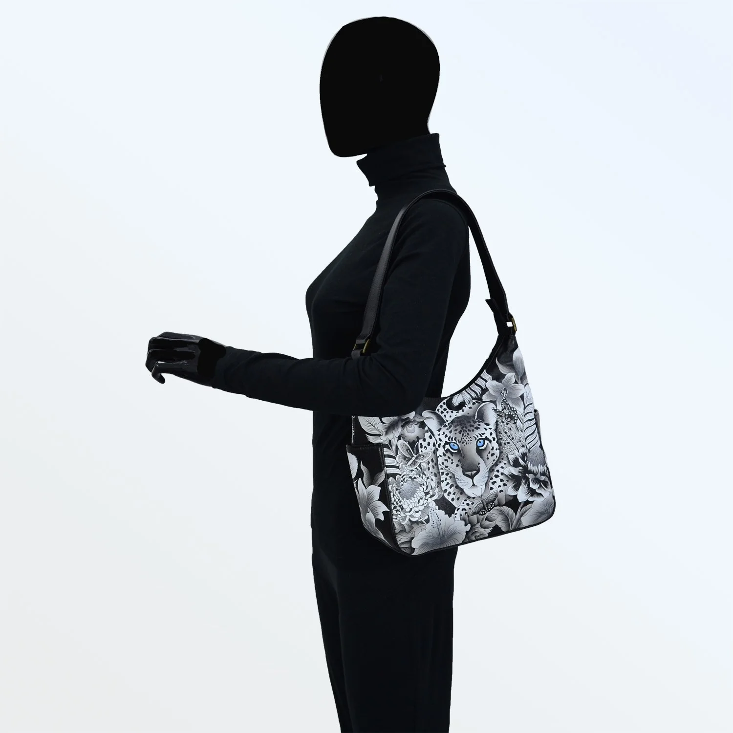 Classic Hobo With Side Pockets - 382 - Image 6