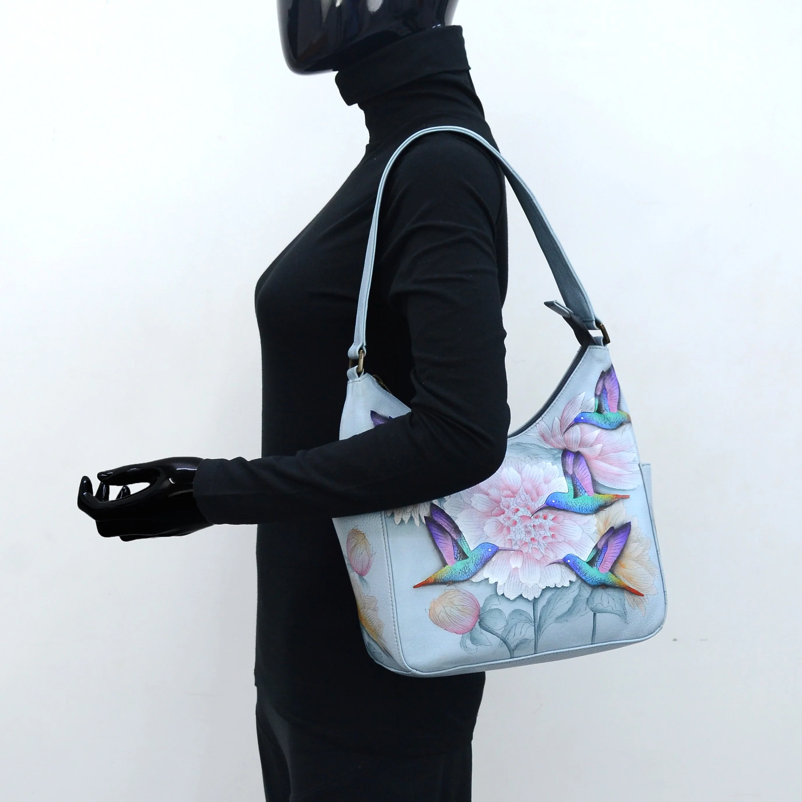 Classic Hobo With Side Pockets - 382 - Image 6