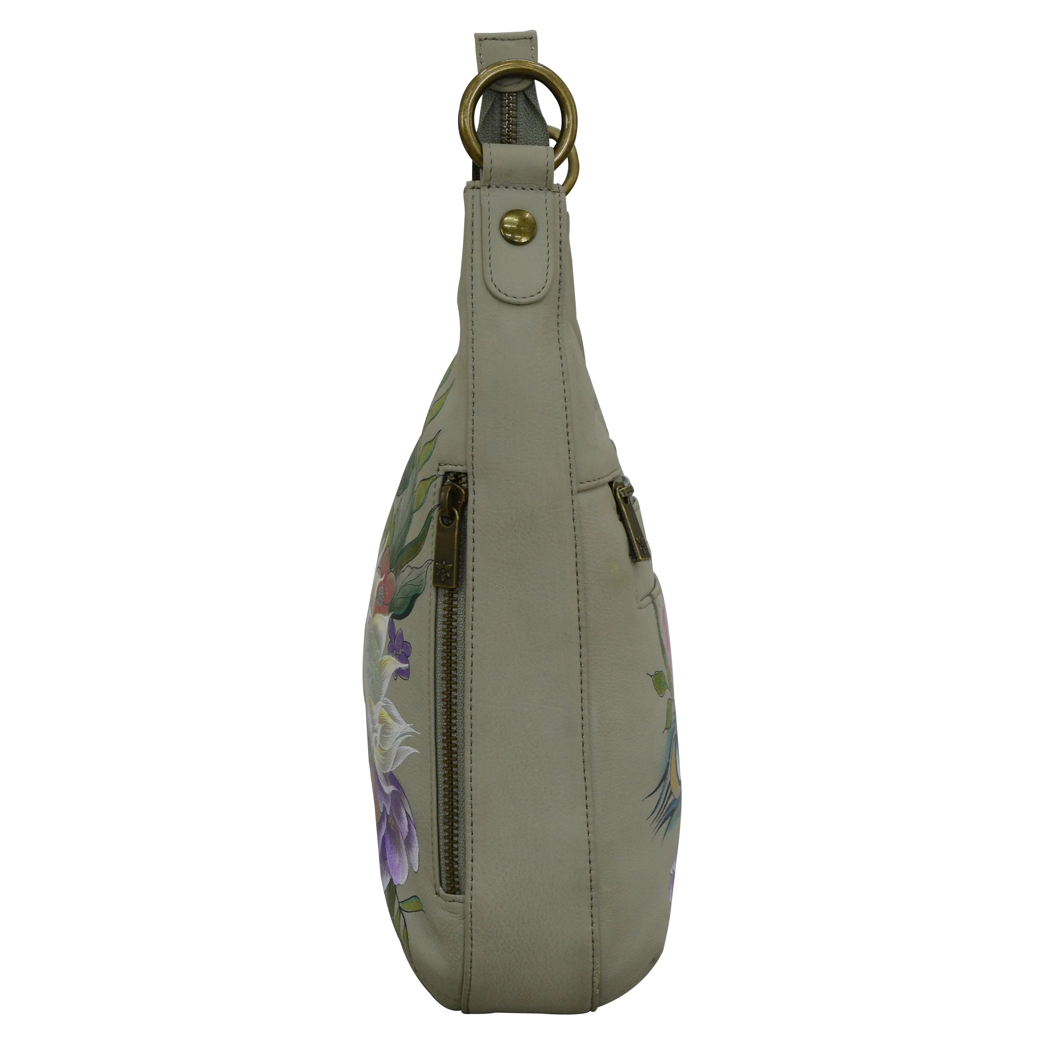 Convertible Slim Hobo With Crossbody Strap - 662 - Image 3