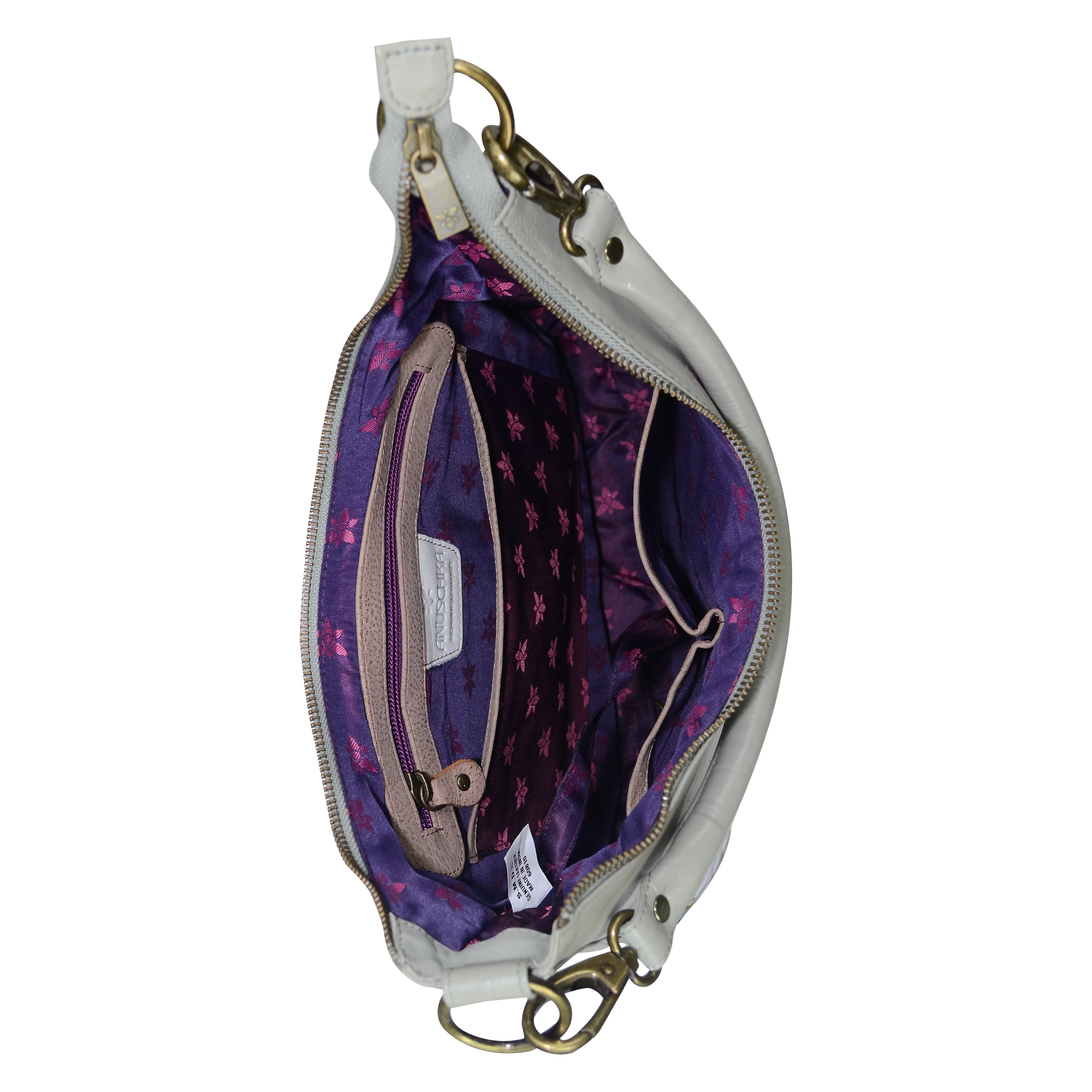 Convertible Slim Hobo With Crossbody Strap - 662 - Image 4