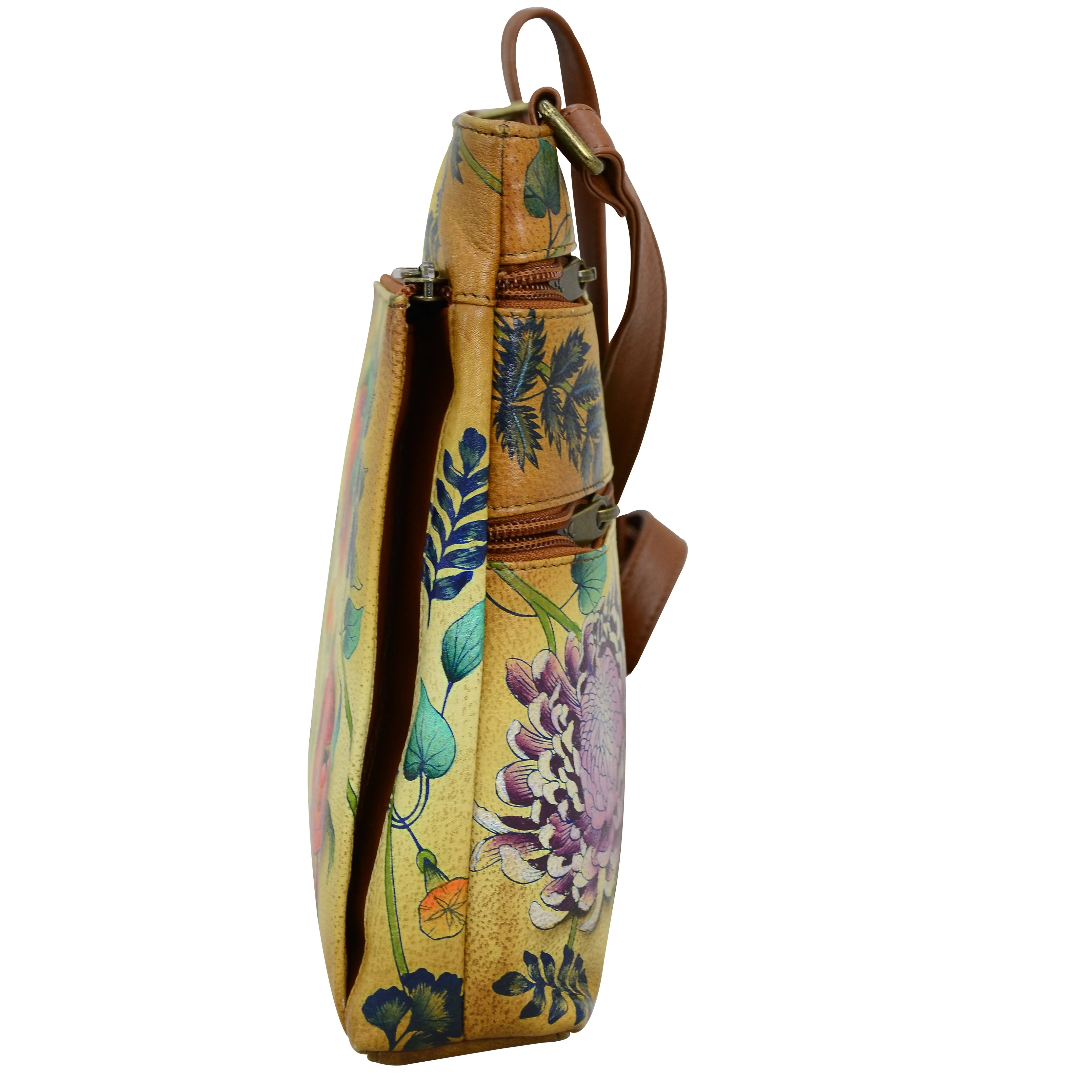 Crossbody With Front Zip Organizer - 651 - Image 3