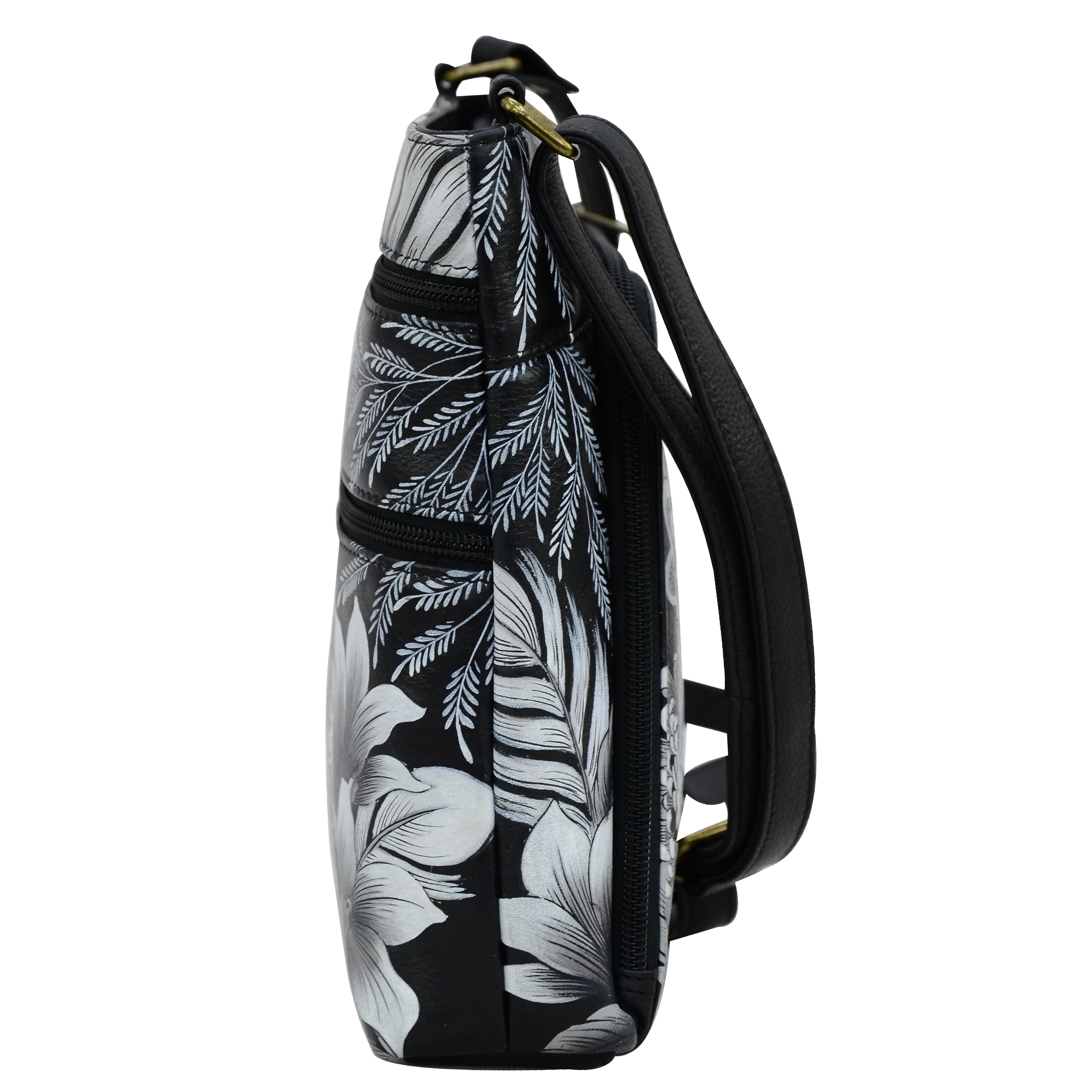 Crossbody With Front Zip Organizer - 651 - Image 3