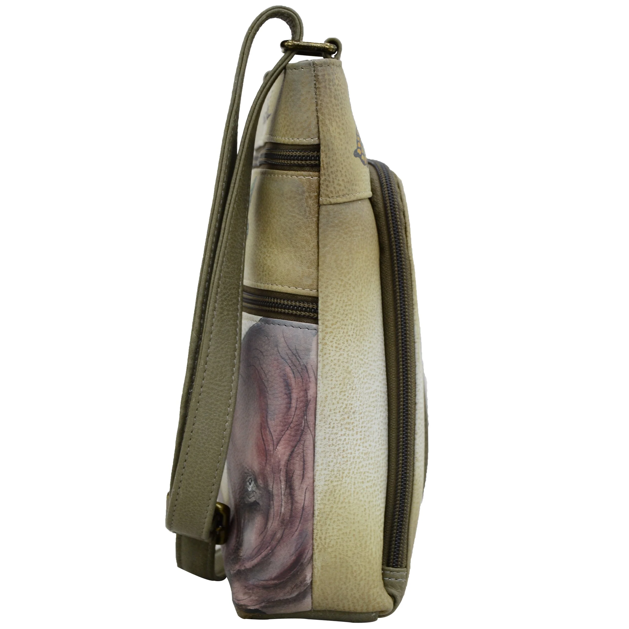 Crossbody With Front Zip Organizer - 651 - Image 3