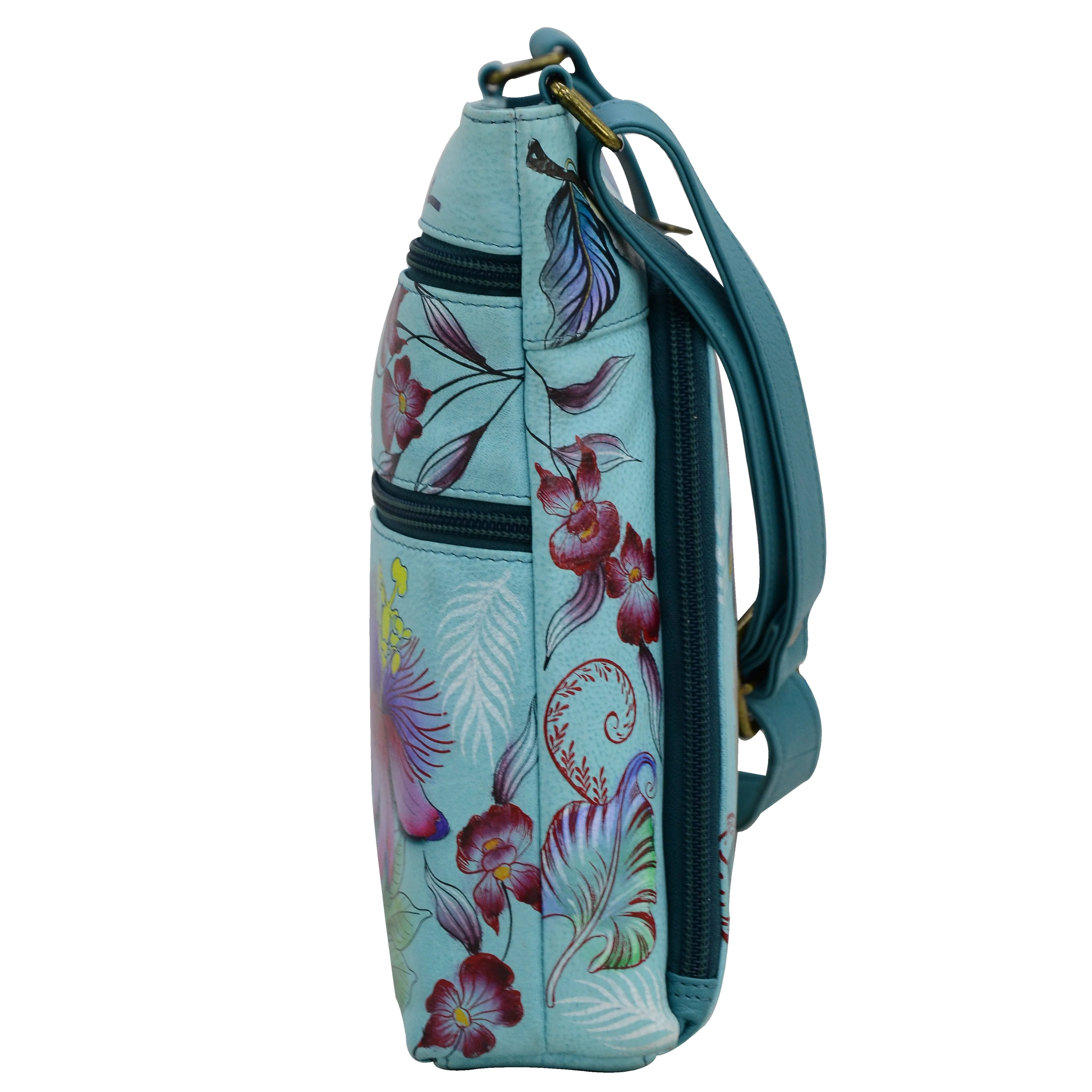 Crossbody With Front Zip Organizer - 651 - Image 3
