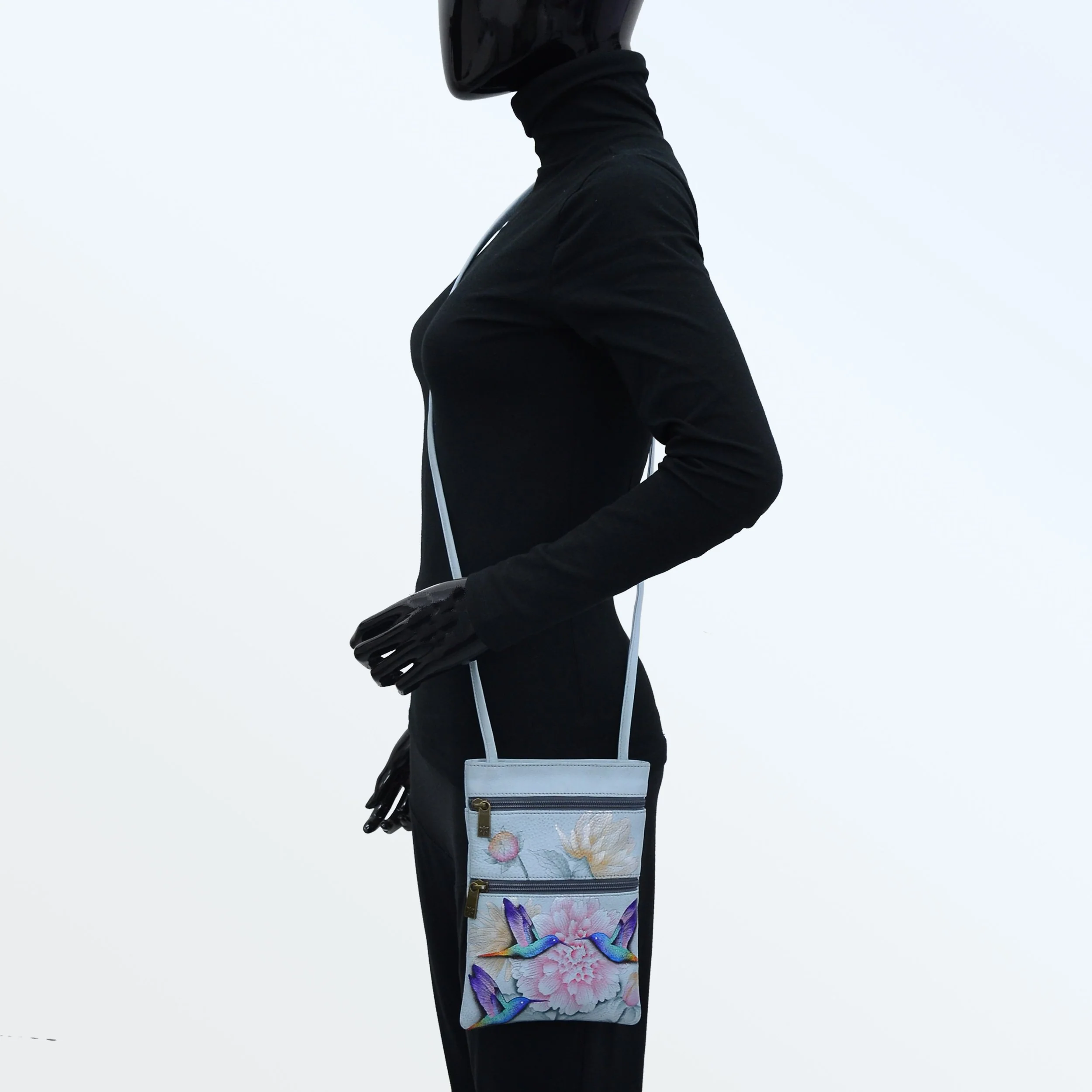 Mini Double Zip Travel Crossbody - 448 - Image 5