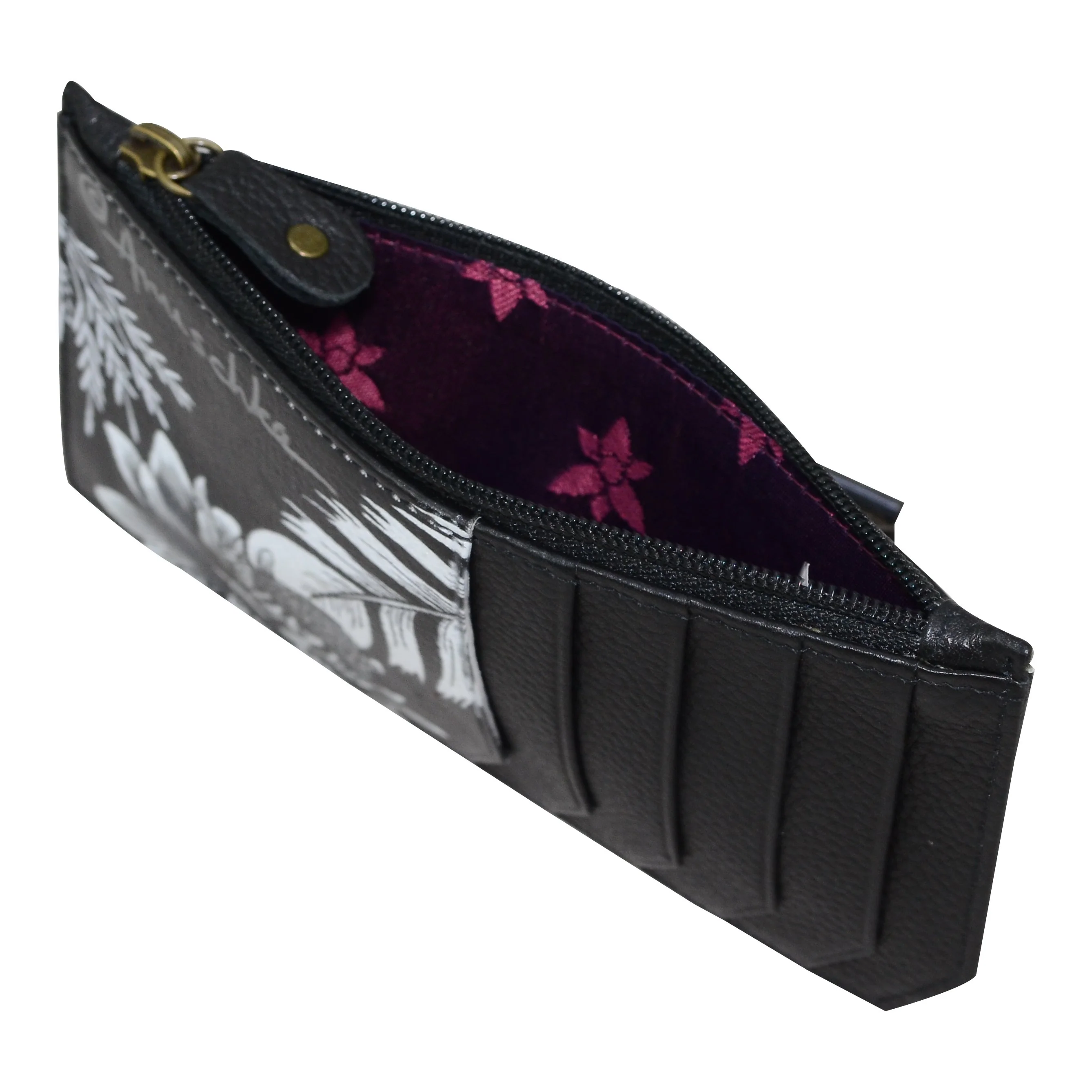 RFID Blocking Card Case with Coin Pouch - 1140 - Image 3