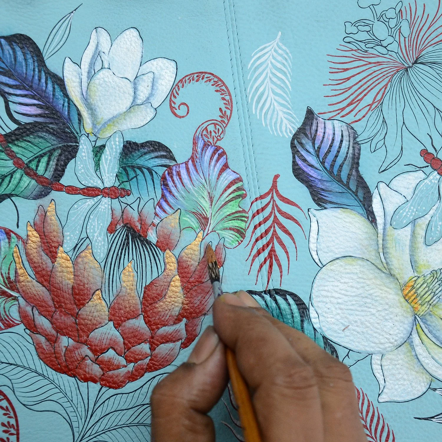 RFID Blocking Small Flap French Wallet - 1138 - Image 5