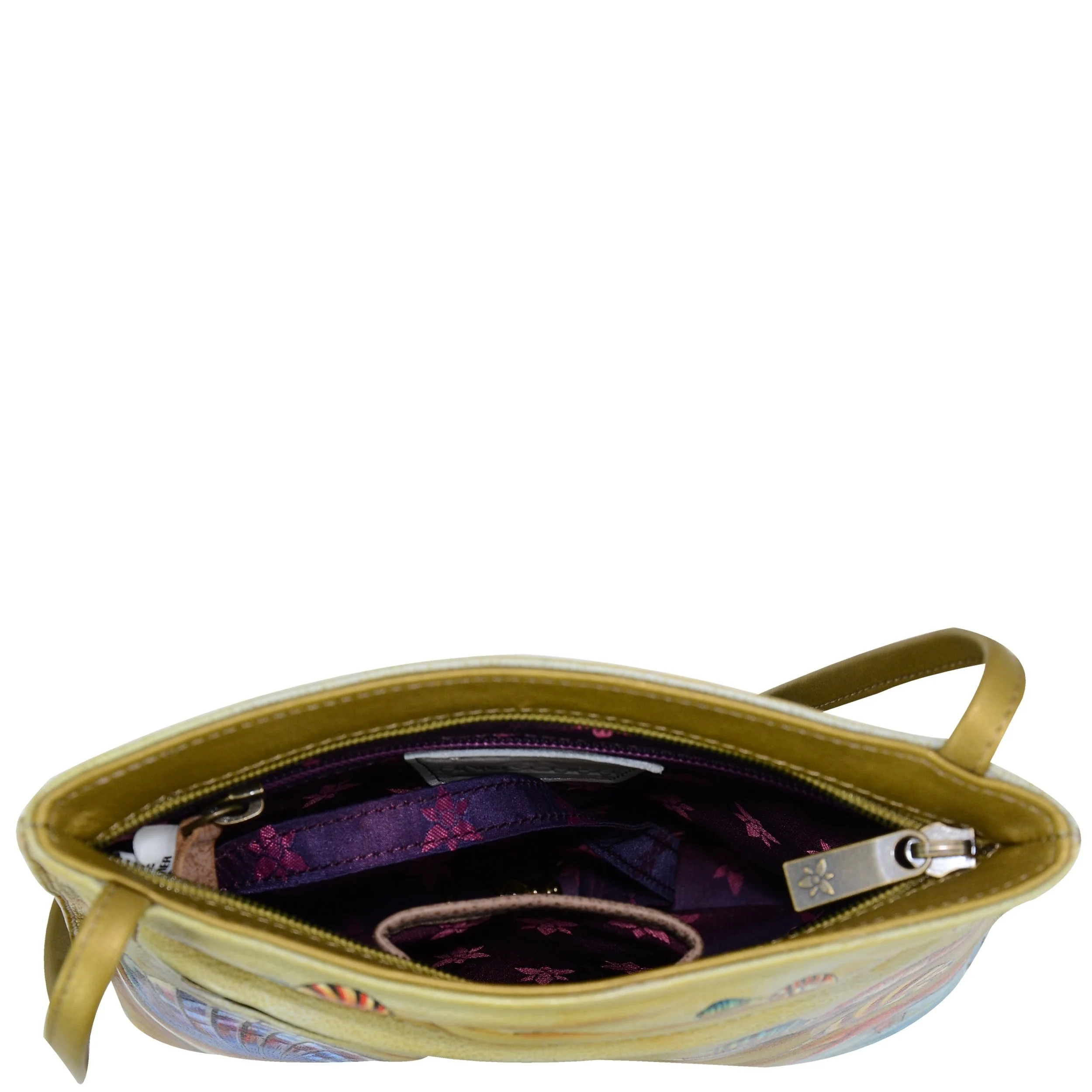 Slim Crossbody With Front Zip - 452 - Image 4