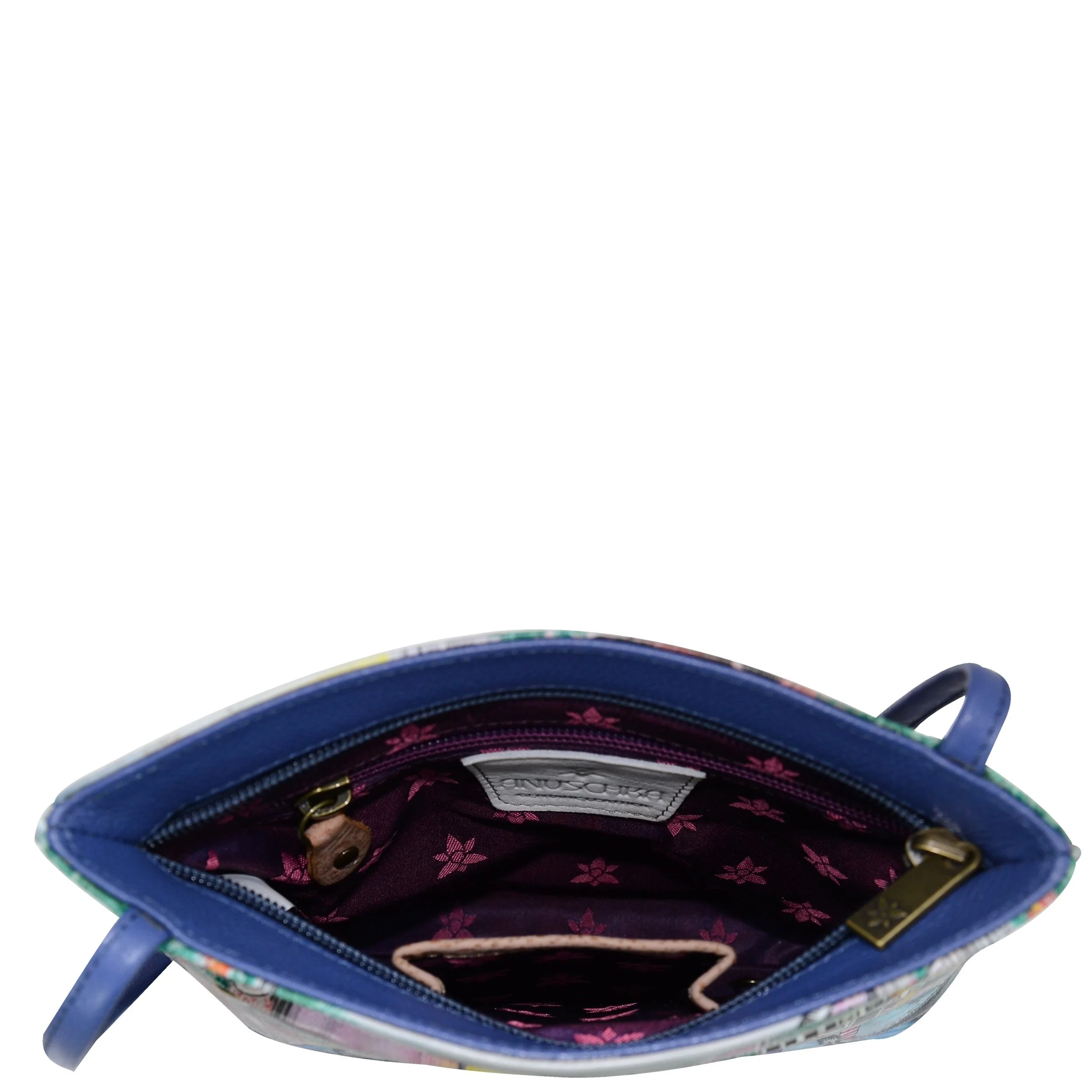 Slim Crossbody With Front Zip - 452 - Image 4