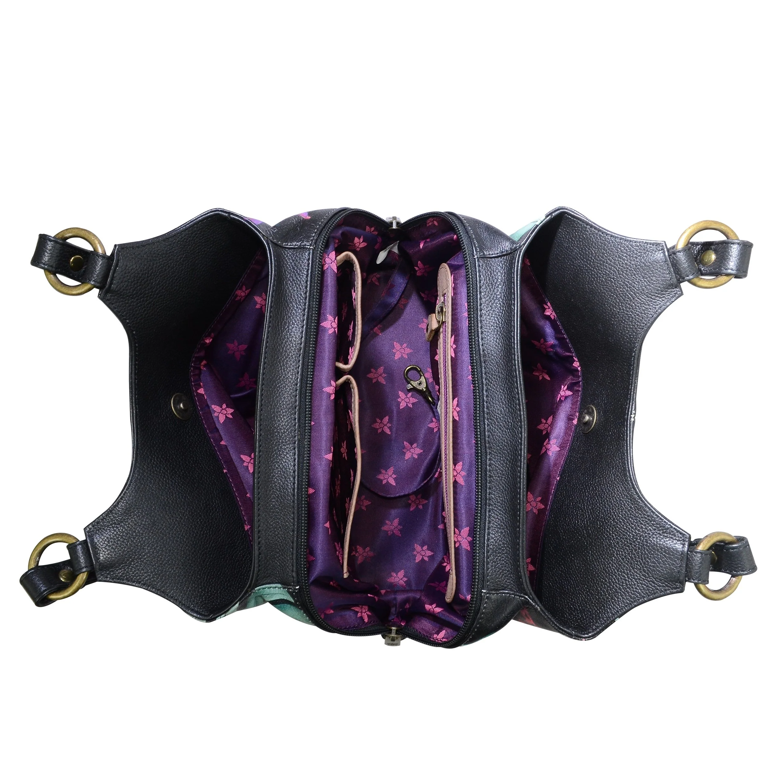 Triple Compartment Satchel - 469 - Image 5