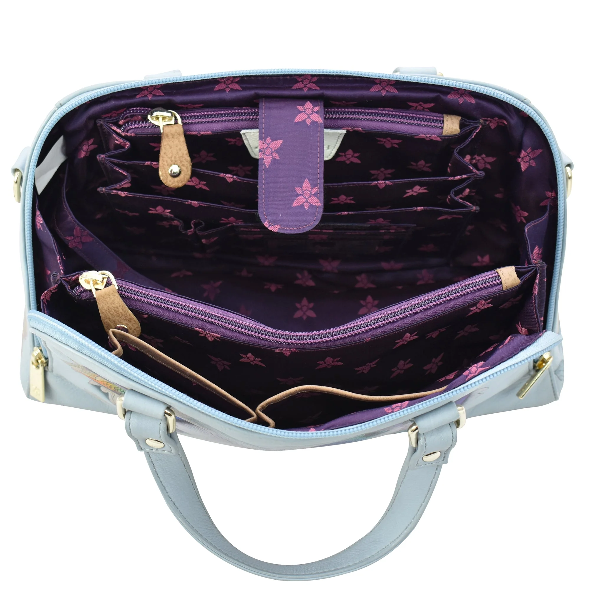 Wide Organizer Satchel - 695 - Image 4