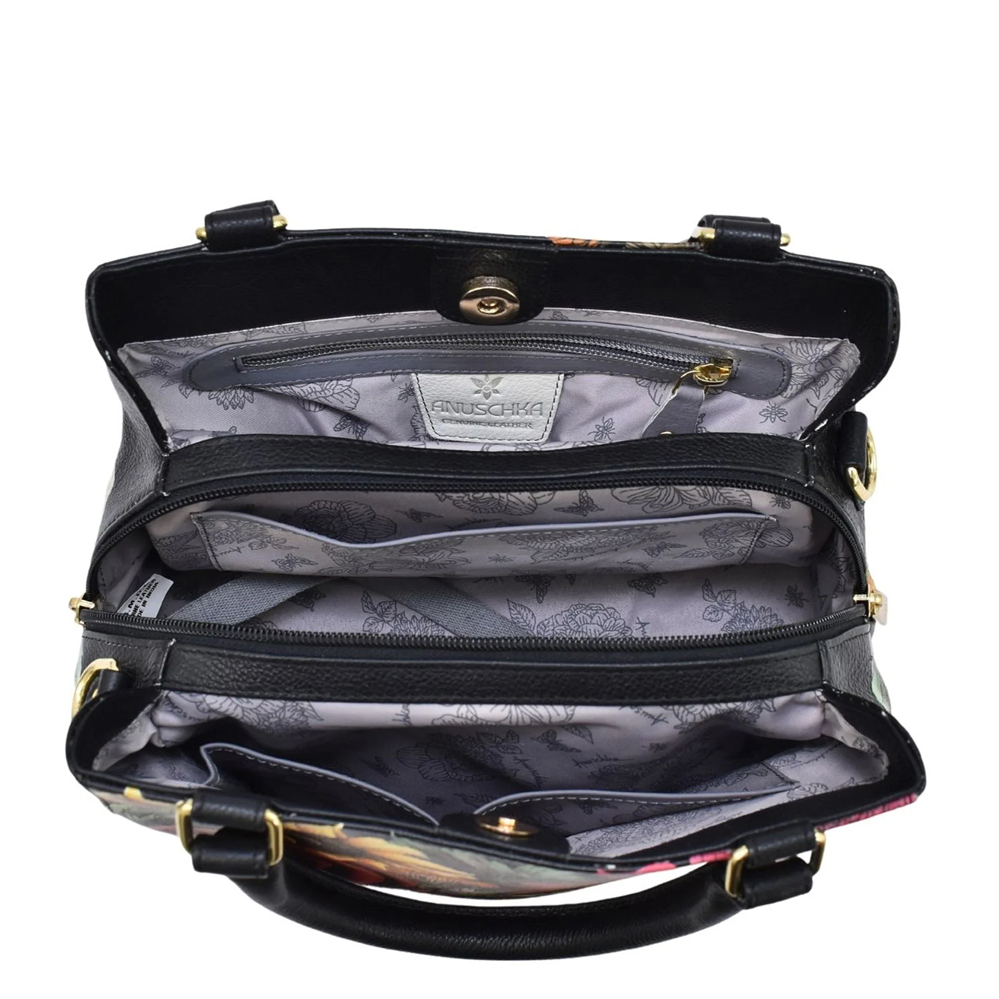 Multi Compartment Satchel - 690 - Image 4