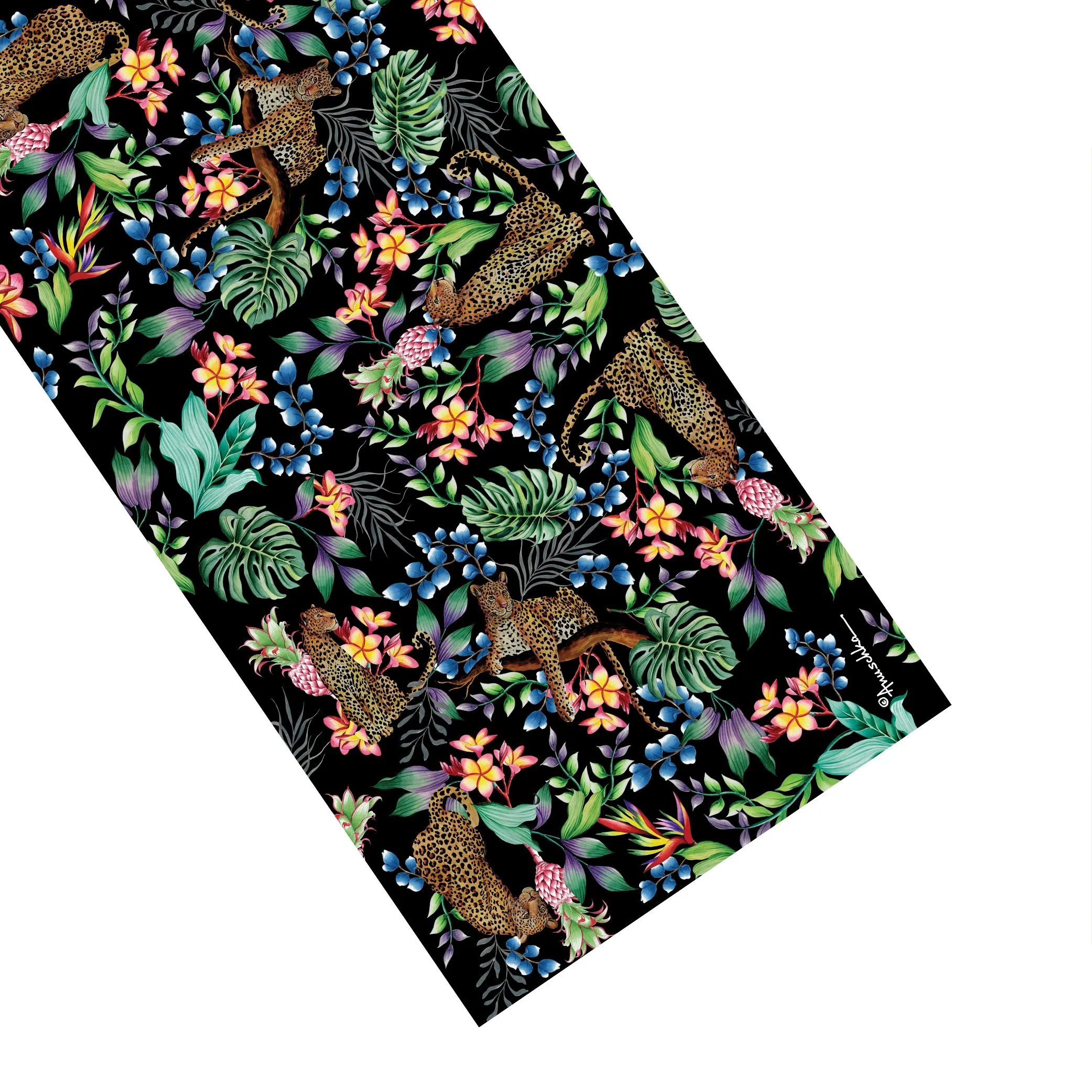 Printed Chiffon Scarf - 3300 - Image 3