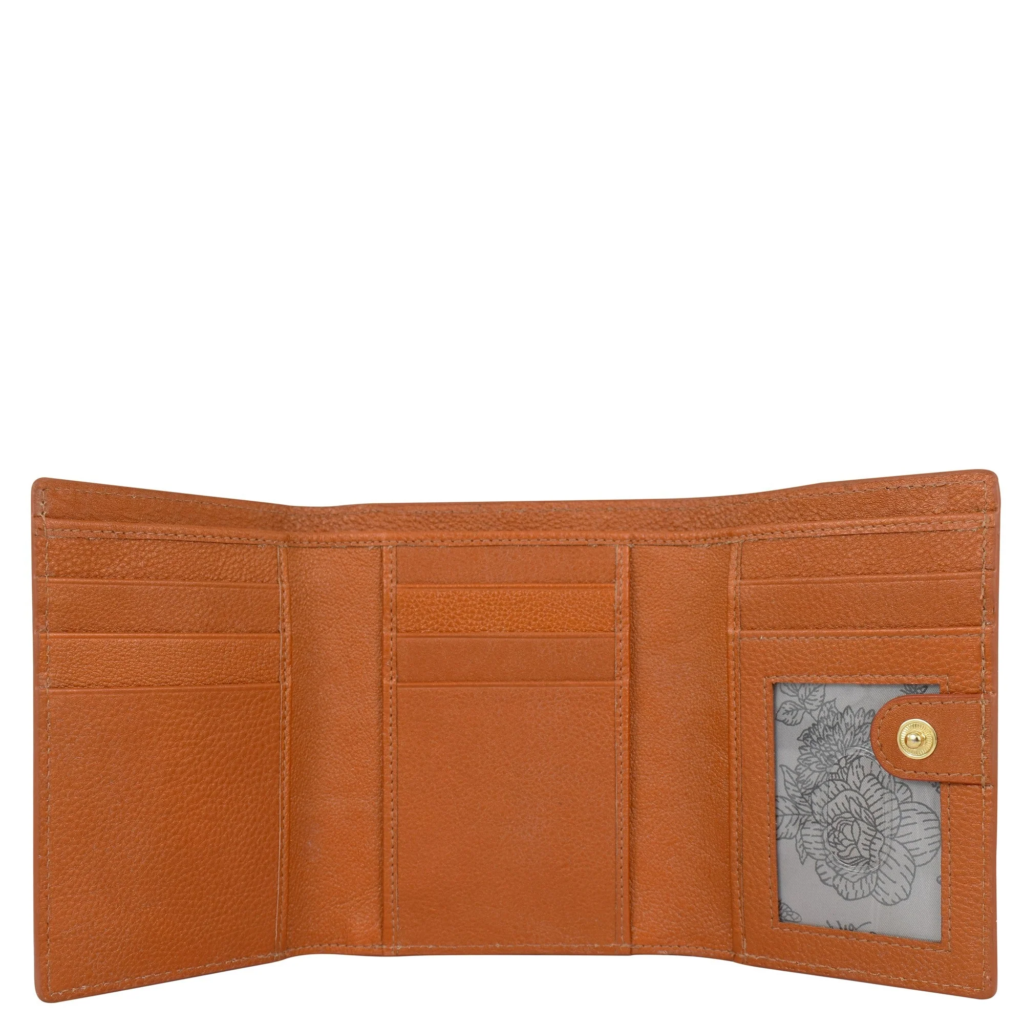 RFID Blocking Small Flap French Wallet - 1138 - Image 3
